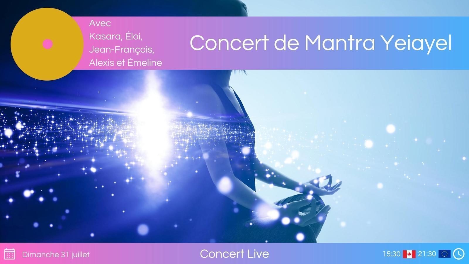 Séminaire Été 2022 22 Concert de Mantra avec Yeiayel