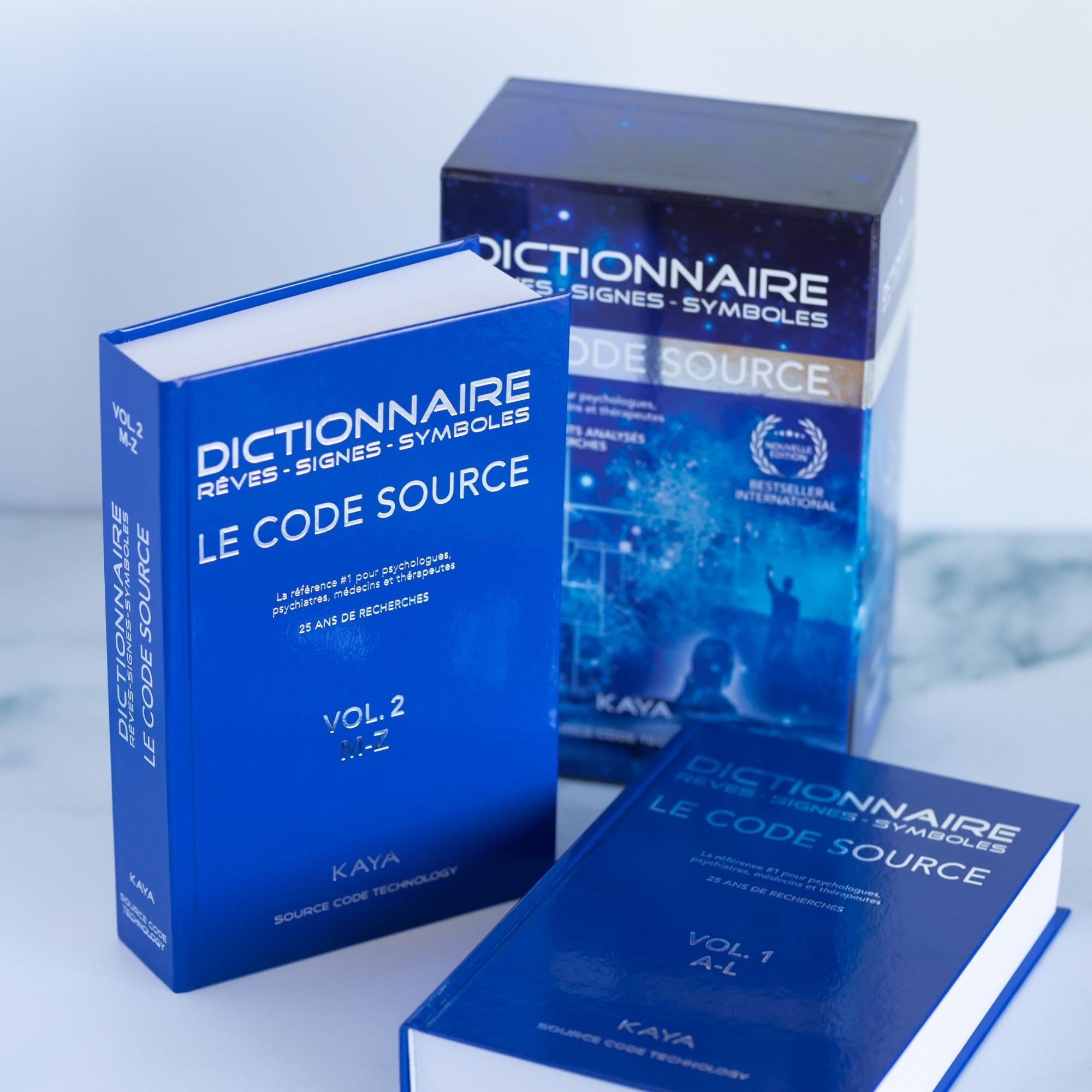 Dictionnaire Le Code Source, Rêves, Signes, Symboles – Coffret 2 volumes signification rêve UCM